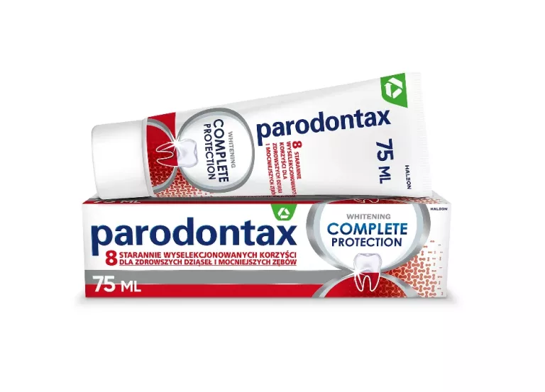 PASTA DO ZĘBÓW PARODONTAX COMPLETE PROTECTION WHITENING WYBIELAJĄCA 75 ML