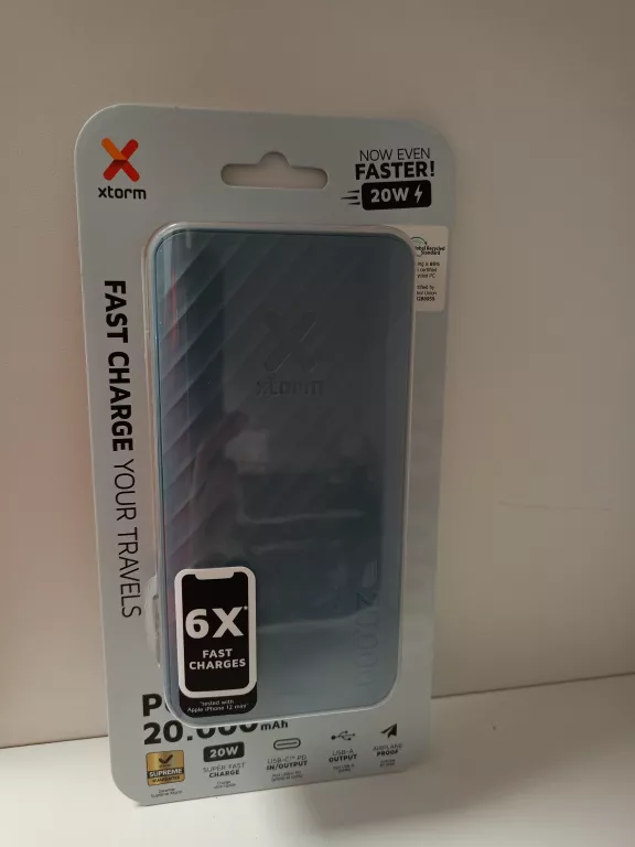 POWERBANK XTROM 20000 MAH NIEBIESKI
