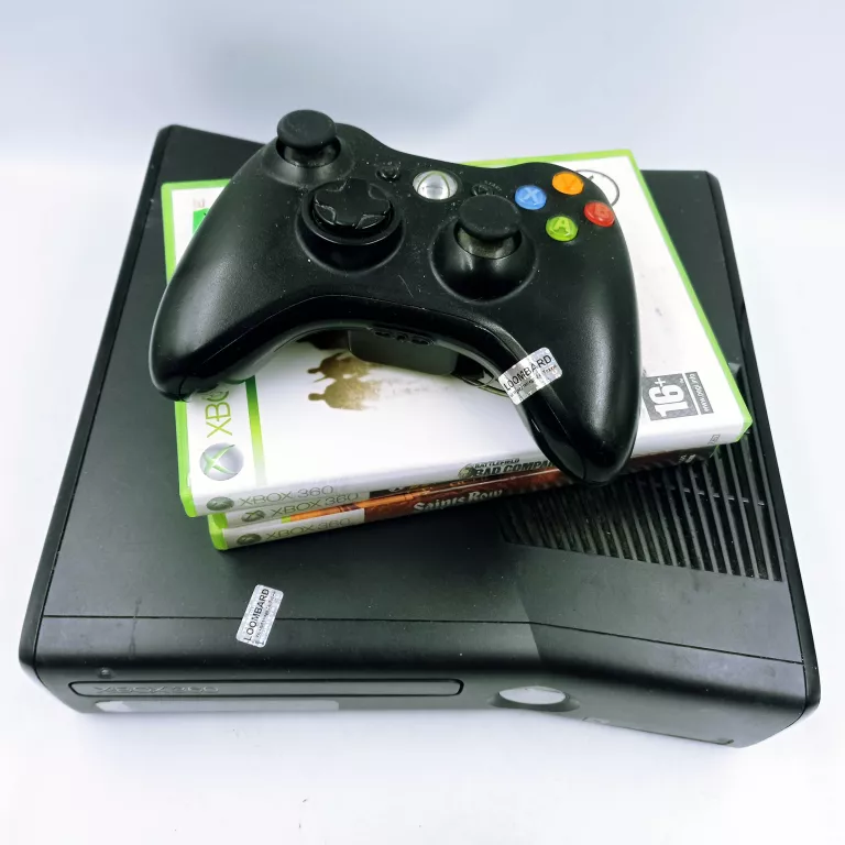 KONSOLA XBOX 360 + PAD + GRY