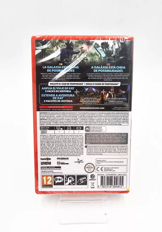 GRA NINTENDO SWITCH 2 STAR WARS OUTLAWS GOLD EDITION