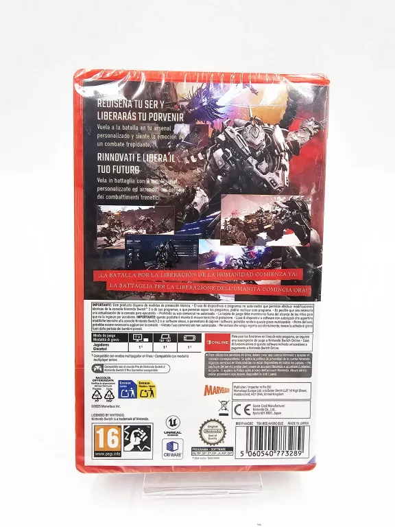 GRA NINTENDO SWITCH 2 DAEMON X MACHINA TITANIC SCION