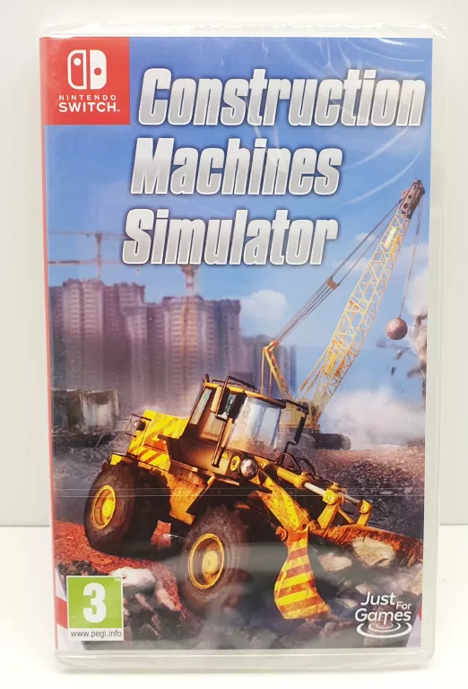 GRA NINTENDO SWITCH CONSTRUCTION MACHINES SIMULATOR