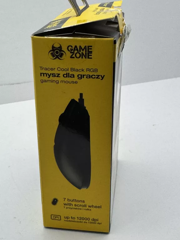 MYSZ DLA GRACZY TRACER GAMEZONE COOL CZARNY RGB / PUD / EAN: 5907512873595