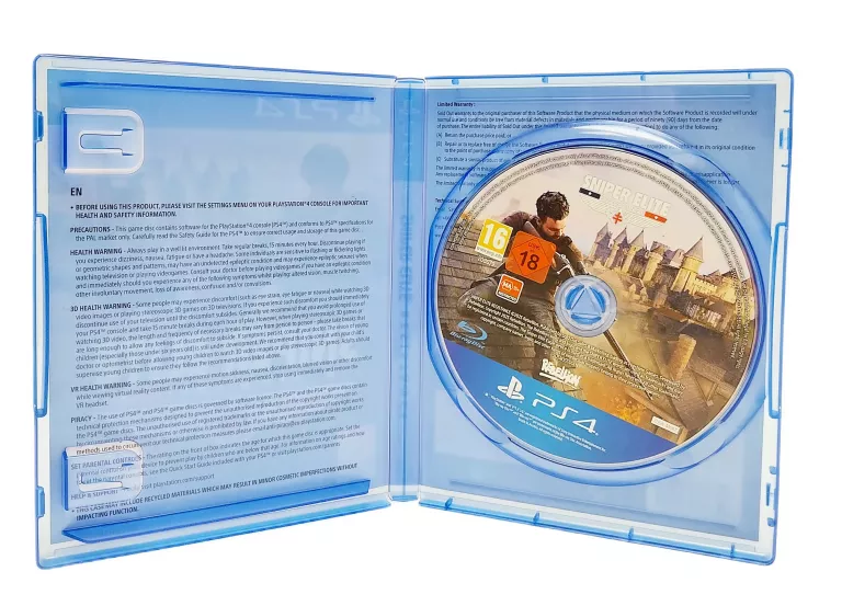 GRA NA PS 4SNIPER ELITE RESISTANCE