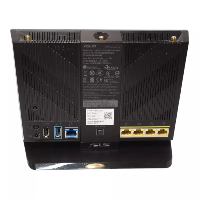 ROUTER ASUS RT-AC86U / AC2900 (2900MB/S A/B/G/N/AC, 2XUSB, QAM)  2.4/5 GHZ