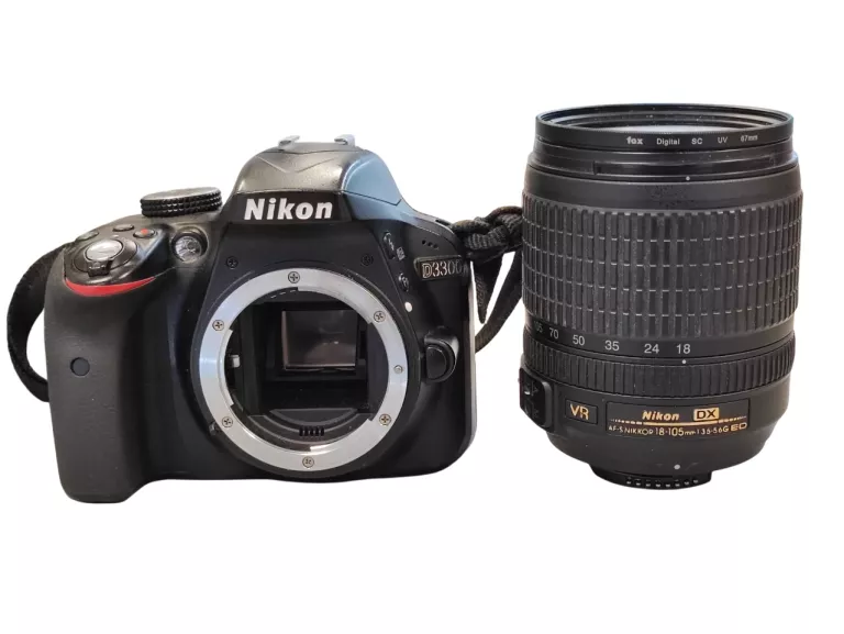 LUSTRAŻNKA NIKON D3300 TORBA 2 BATERIE PRZEBIEG 22987 ZDJĘĆ