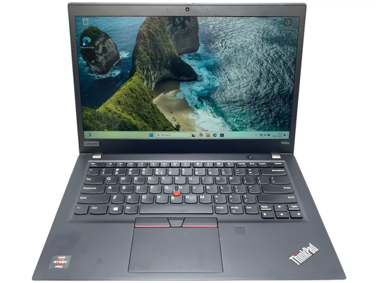 LAPTOP LENOVO THINKPAD T495S RYZEN 7 PRO 3700U 16/256 GB VEGA WIN11