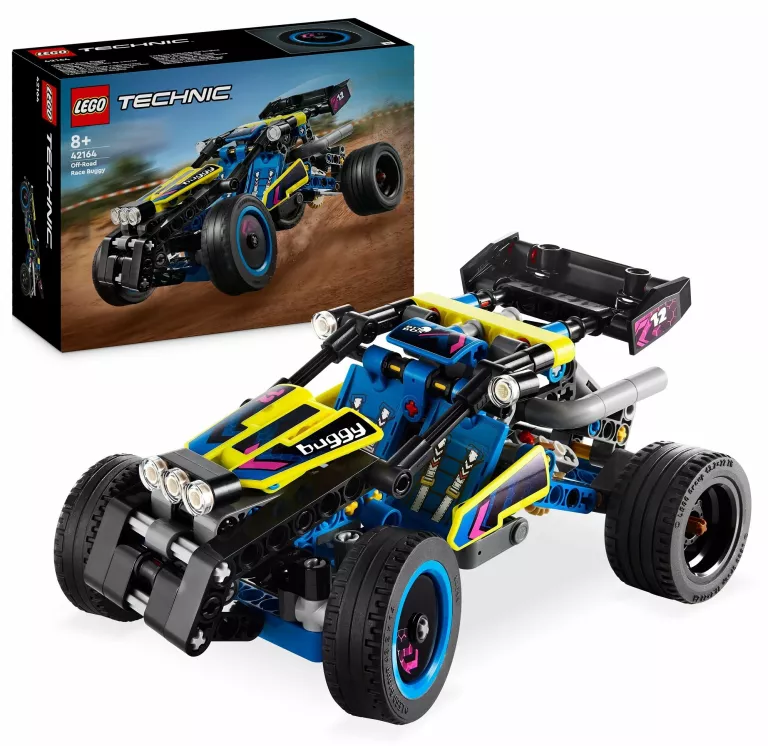LEGO TECHNIC 42164 WYŚCIGOWY BUGGY USZKODZONY KARTON