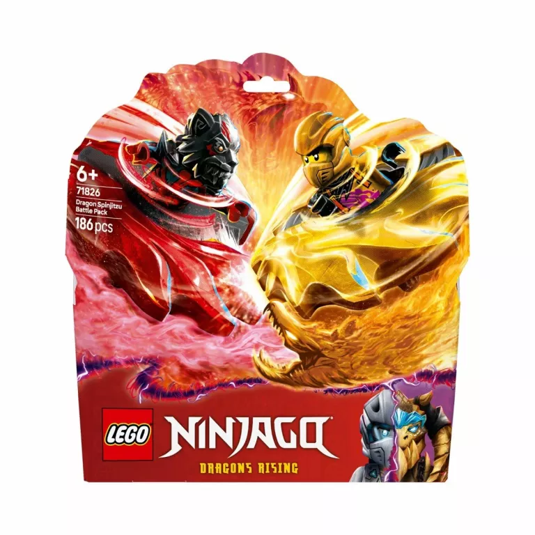 LEGO NINJAGO SMOCZE SPINJITZU- ZESTAW BITEWNY 71826 USZKODZONY KARTON