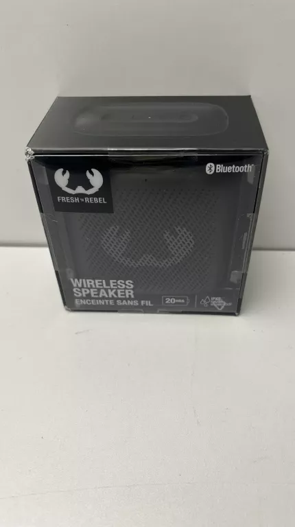 GŁOŚNIK PRZENOŚNY FRESH 'N REBEL WIRELESS SPEAKER CZARNY Q