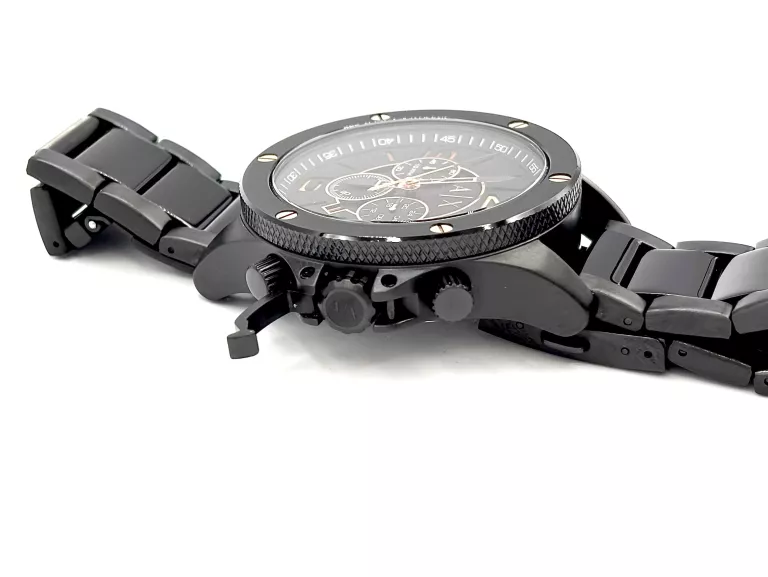 ZEGAREK MĘSKI ARMANI EXCHANGE AX1513 BRANSOLETA STAL CZARNY