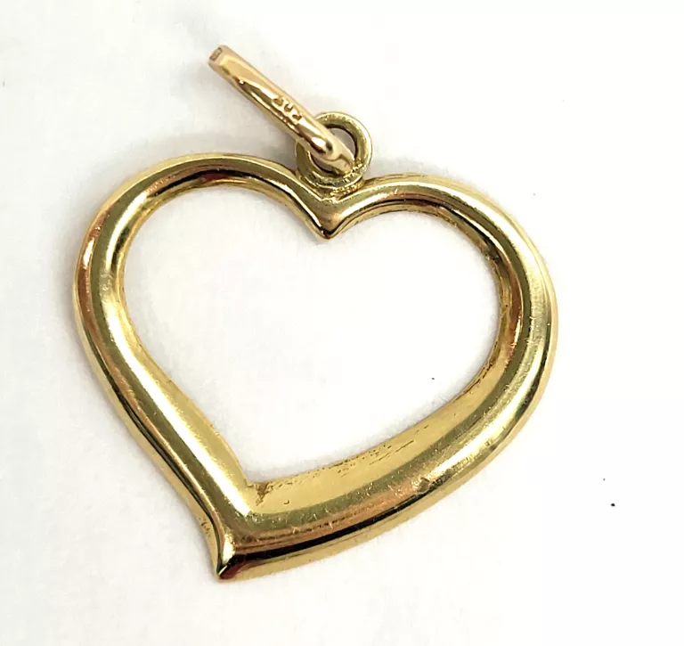 ZŁOTA ZAWIESZKA "SERCE" 585/0,97G