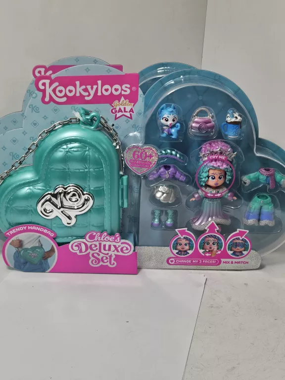 KOOKYLOOS GOLDEN GALA CHLOE DELUXE ZESTAW Z FIGURKĄ