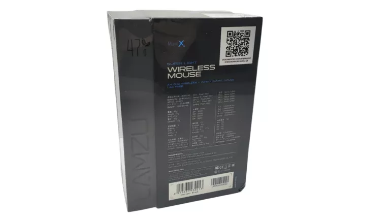 MYSZKA BEZPRZEWODOWA LAMZU MAYA X 8K WIRELESS CHARCOAL BLACK GAMINGOWA