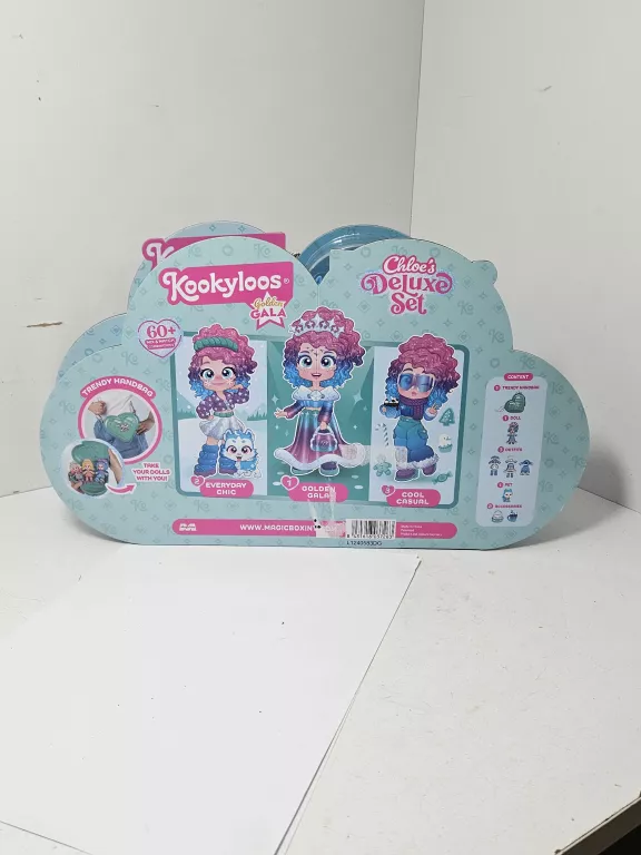 KOOKYLOOS GOLDEN GALA CHLOE DELUXE ZESTAW Z FIGURKĄ