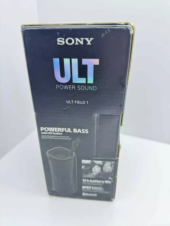GŁOŚNIK SONY SONY ULT FIELD 1 CZARNY STAN FABRYCZNY