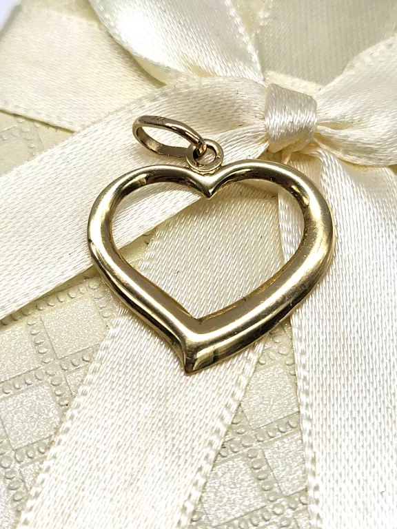 ZŁOTA ZAWIESZKA "SERCE" 585/0,97G