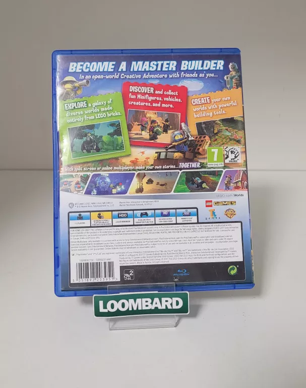 LEGO WORLDS PLAYSTATION 4 (PS4) PUDEŁKOWA