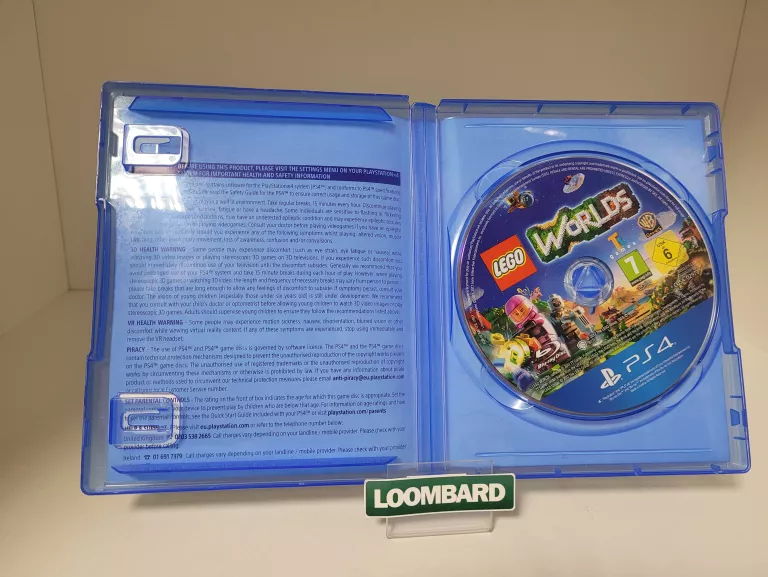 LEGO WORLDS PLAYSTATION 4 (PS4) PUDEŁKOWA