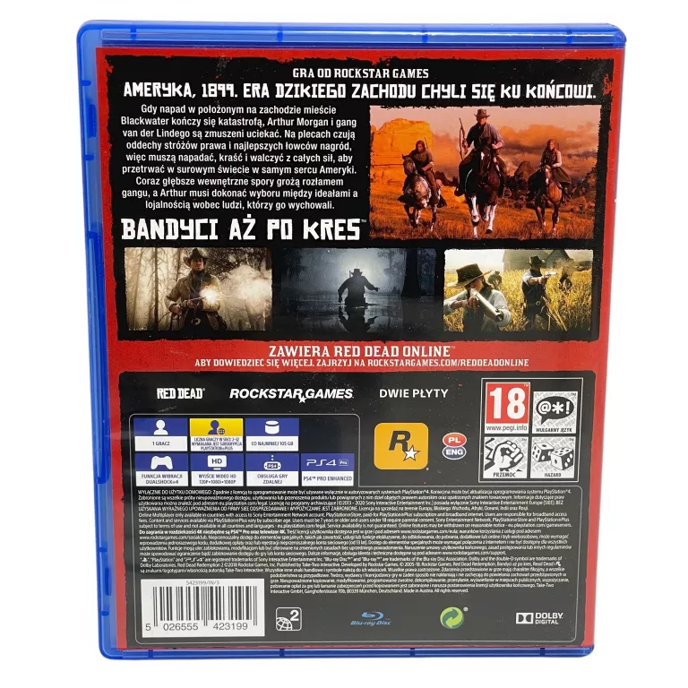 RED DEAD REDEMPTION 2 PLAYSTATION 4 (PS4)