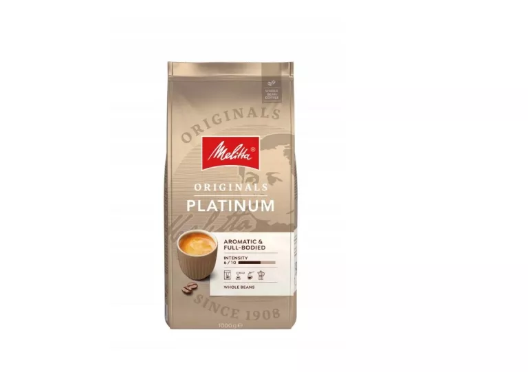 KAWA ZIARNISTA MIESZANA MELITTA ORIGINALS PLATINUM 1000G