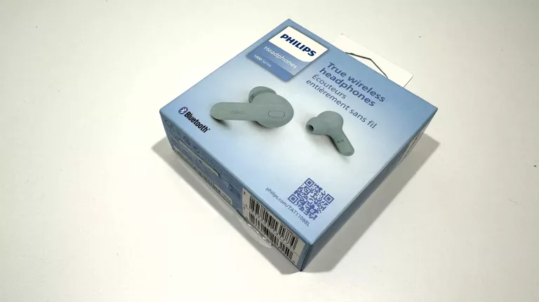 SŁUCHAWKI DOKANAŁOWE PHILIPS TAT1108BL/00 WODOODPORNE NIEBIESKIE