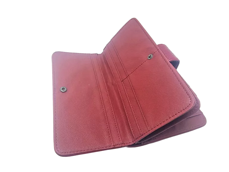 DAMSKI CZERWONY PORTFEL