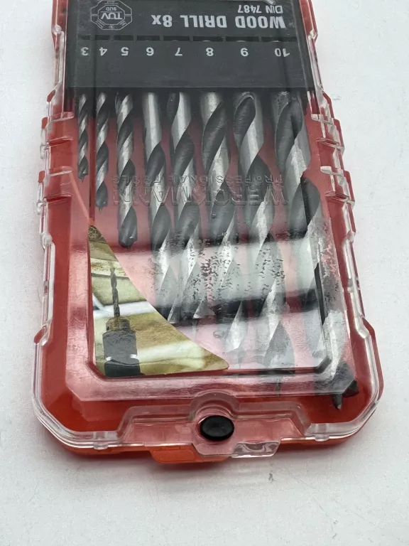 WERCKMAN WIERTŁA DO DREWNA WOOD DRILL KOMPLET 8SZT 3 -10MM / 8715342036175