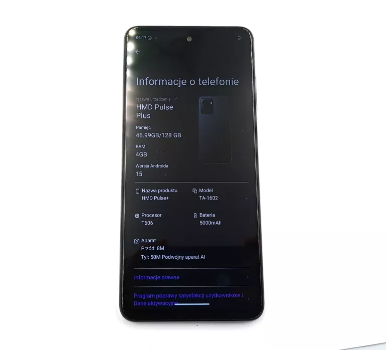 TELEFON HMD PULSE PLUS 128GB