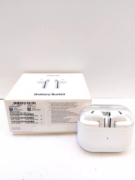 SŁUCHAWKI SAMSUNG GALXY BUDS3 (153E) KOMPLET