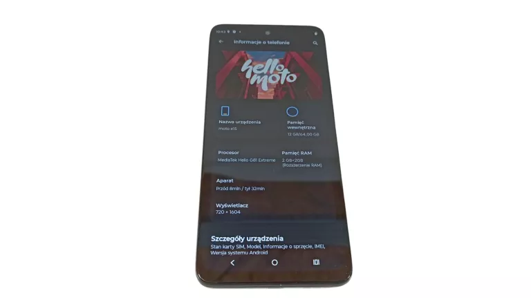 TELEFON MOTOROLA MOTO E15 2/64GB
