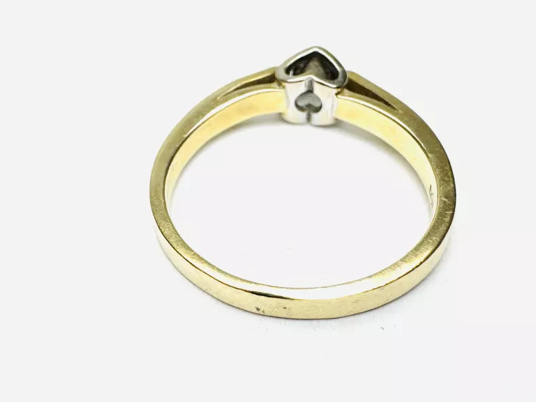ZŁOTY PIERSCIONEK Z DIAMENTEM PR.585 W.2,23G R12