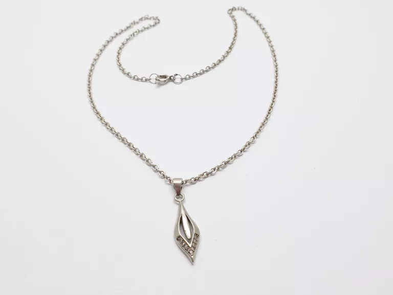 SREBRNY ŁAŃCUSZEK Z ZAWIESZKĄ 925