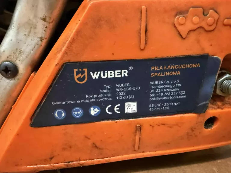 PIŁA SPALINOWA WUBER WRGCS570