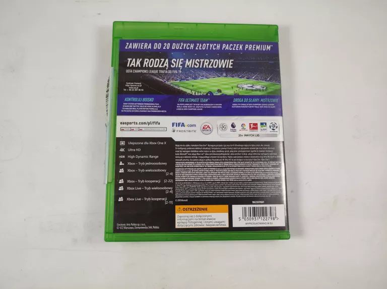 GRA FIFA 19 XBOX ONE