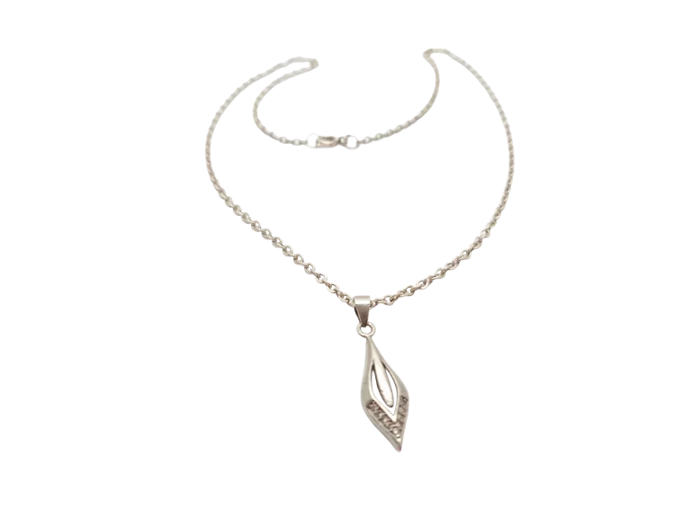 SREBRNY ŁAŃCUSZEK Z ZAWIESZKĄ 925