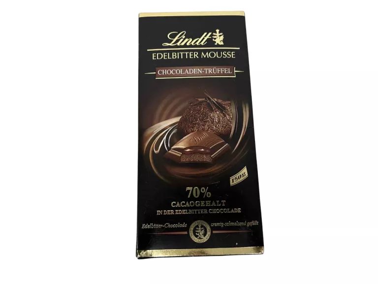 LINDT EDELBITTER MOUSSE COCOLADEN-TRUFFEL 70% PROSTO Z NIEMIEC !!