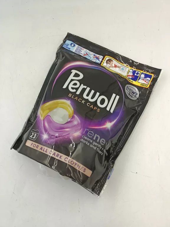 PERWOLL RENEW CAPS BLACK KAPSUŁKI DO CIEMNEGO PRANIA 23 SZT