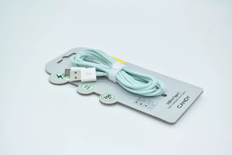 KABEL BLAVEC USB - USB TYP C 2 M ZIELONY