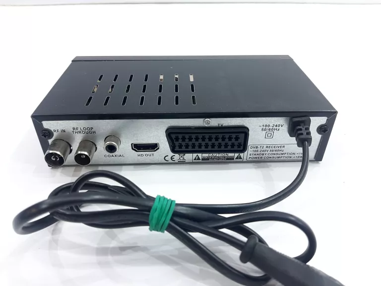 EXTRALINK HOME TUNER DEKODER DVB-T2 TV NAZIEMNEJ H.265 HEVC FULL HD USB