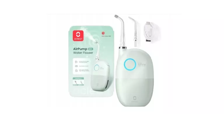 IRYGATOR AKUMULATOROWY WODOODPORNY OCLEAN AIRPUMP A10 Z 2 DYSZAMI ZIELONY