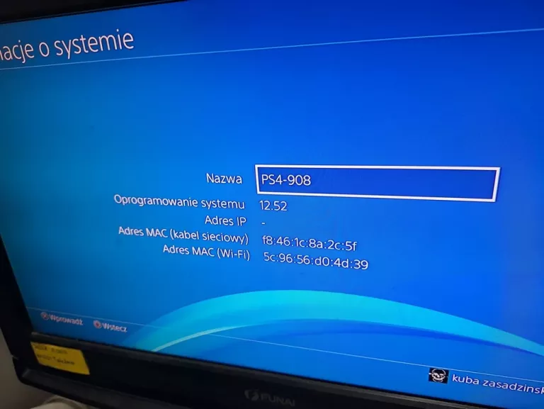 KONSOLA  PS4 500GB SLIM+PAD ZASTĘPCZT