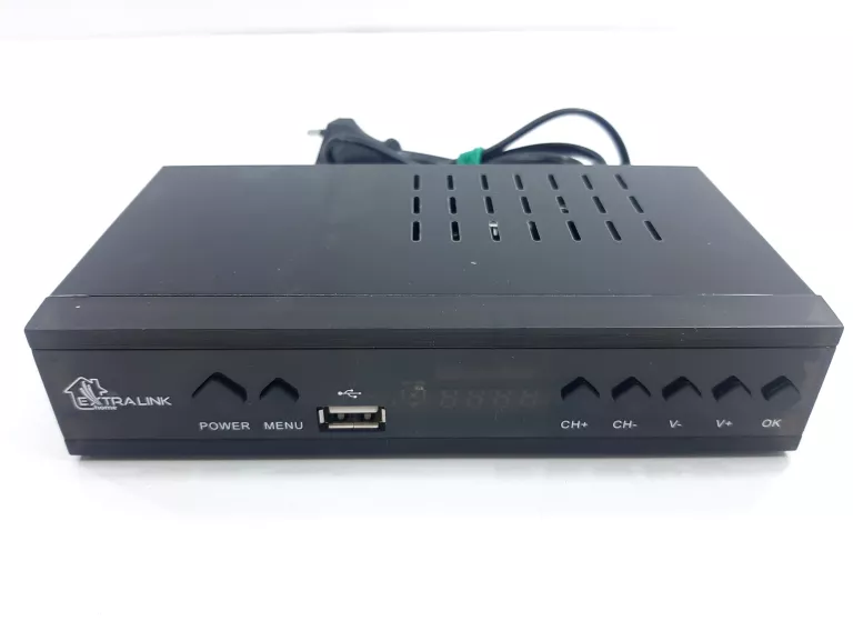 EXTRALINK HOME TUNER DEKODER DVB-T2 TV NAZIEMNEJ H.265 HEVC FULL HD USB