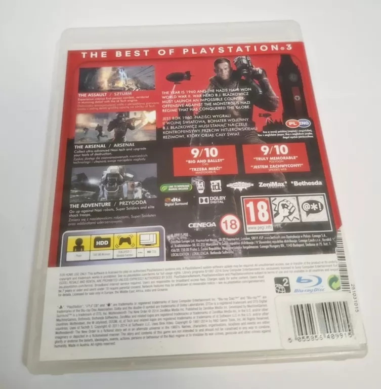 GRA NA PS3 WOLFENSTEIN