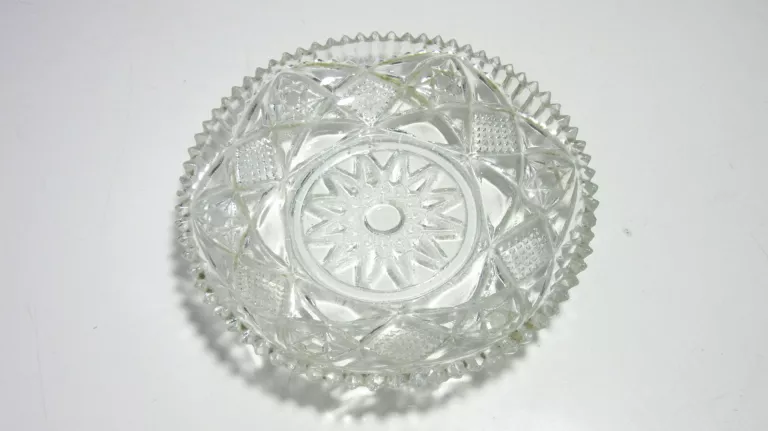 SZKŁO KRYSZTAŁOWE MAŁE TALERZYKI GŁĘBOKIE