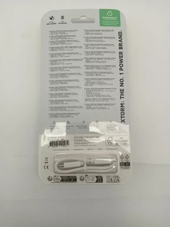 POWERBANK XTORN 20000MAH