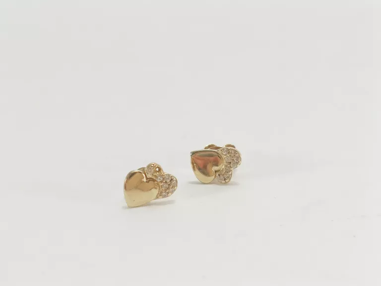 DELIKATNE ZŁOTE  KOLCZYKI P585 W0,99