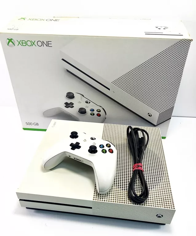 KONSOLA XBOX ONE 500GB KPL + STACJA ŁADOWANIA I PAD ORG