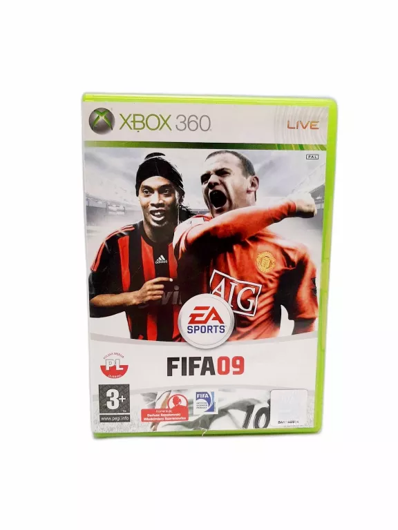 GRA NA KONSOLE XBOX 360 FIFA 09 EA SPORTS