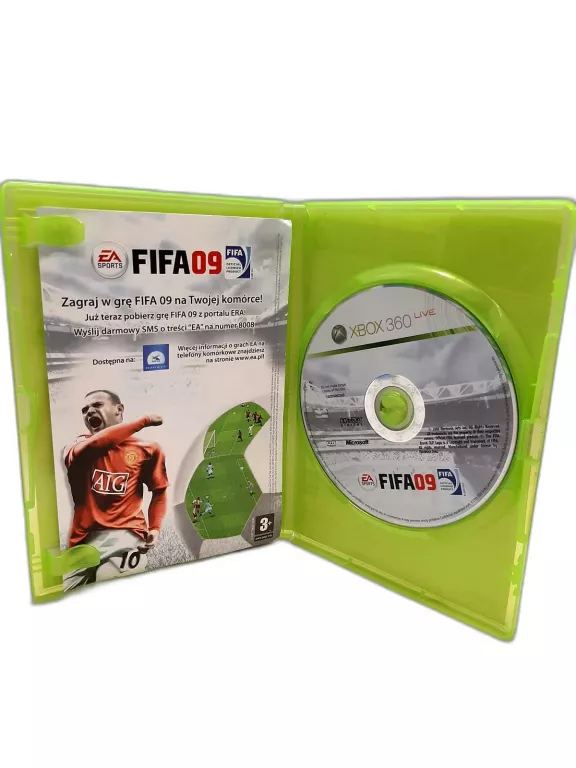 GRA NA KONSOLE XBOX 360 FIFA 09 EA SPORTS